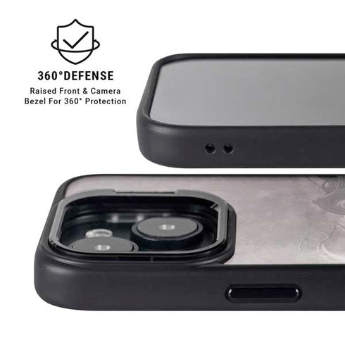 Alchemy Minnaloushe Moon iPhone 15 Kickstand Case